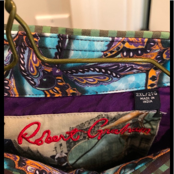 Robert Graham button down shirt - Picture 3 of 4